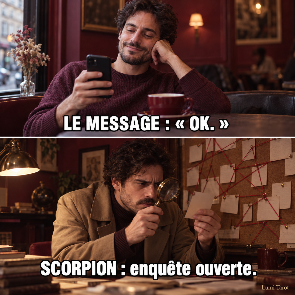 Mème du Scorpion : un bref message déclenche une enquête disproportionnée.