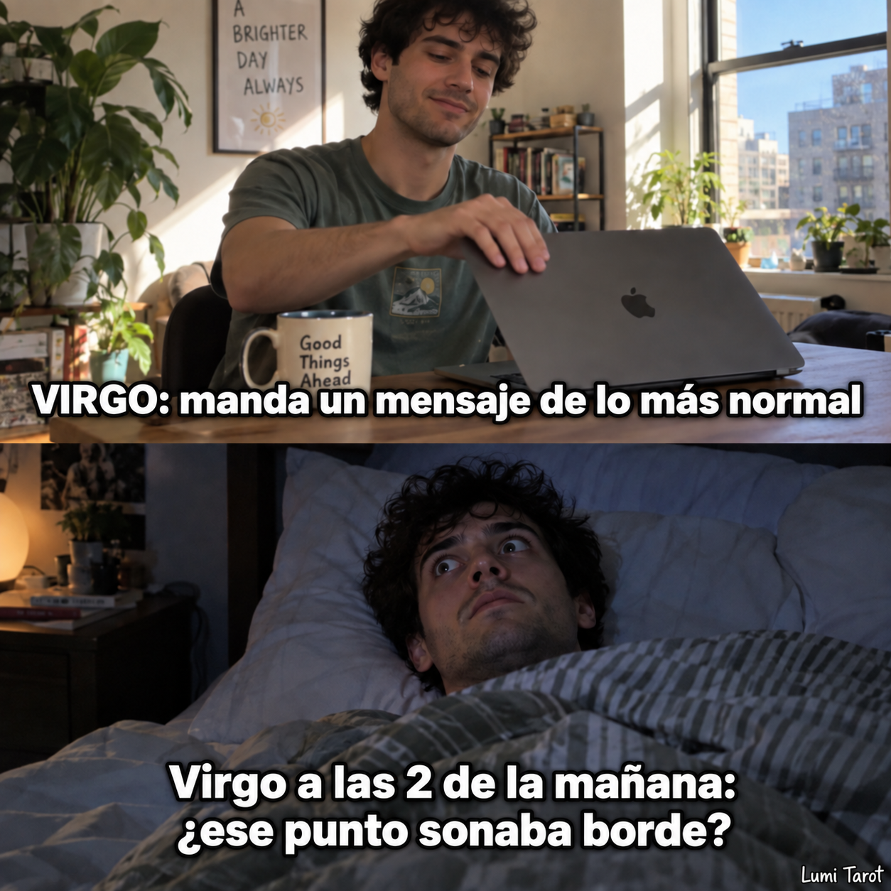Meme de Virgo: un hombre manda un mensaje normal y de madrugada se pregunta si el punto sonaba borde.